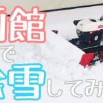 排土板除雪機 実演動画　SGW802S（北海道函館市）