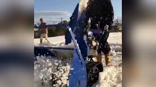 ライダーズスポットムラタ ヤマハ除雪機動画