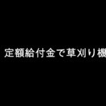 小作人、定額給付金で草刈り機を買う‼