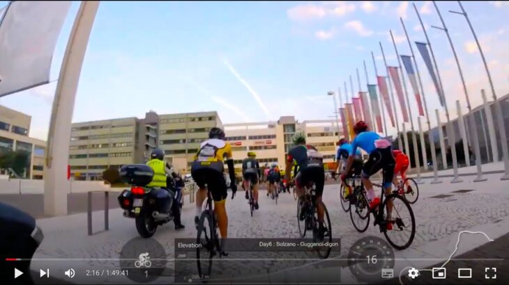 【エアロバイク110分音楽景色】Bolzano – Guggenoi-digon, 25km, 110min.