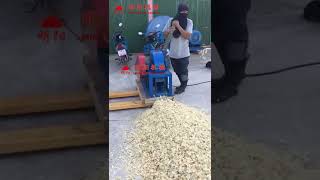 Small wood bamboo shaving machine for making shavings