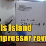 a review of the Tools Island airbrush compressor / エアブラシコンプレッサーのレビュー