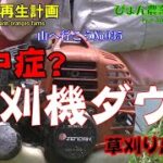 【みかん山再生計画】№035　熱中症・・草刈り機の調子が悪い！草刈り出来るのか・・？