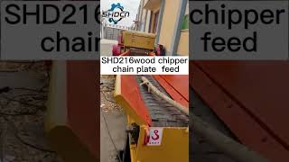 SHD216 wood chip machine,capacity 4-6t/h.#woodworking #thailand #malayalam #woodchipper#shorts