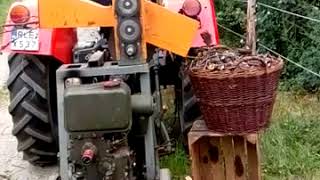 rębak łuparka traktor
