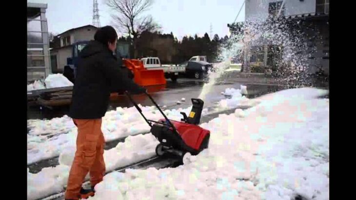 シングルステージ 簡単除雪機 TORO6