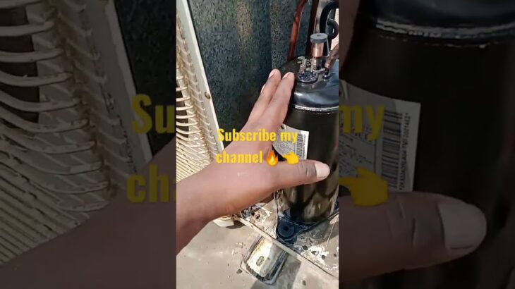 compressor fix  lekin jo uska hole Hai vah Milta Nahin Hai Pahle 4 leg ka tha abhi 3 lakh ka hai