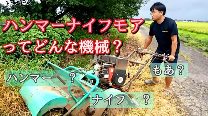 【自走式草刈機】バロネスハンマーナイフモアの用語解説。