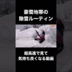 豪雪地帯の除雪を気持ち良く見る動画vol.22#shorts #豪雪地帯 #豪雪 #雪 #除雪 #除雪機 #雪国 #雪景色