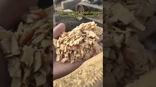 how to #recycled #woodchipper from #mushroom #wood #scraps #wastes #branches #forests #woodcrusher