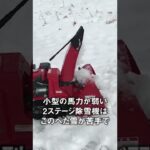 シングルステージ除雪機 1222EE　#Shorts