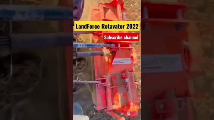 Rotavator Tillage ( LandForce Rotavator machine ) 2022 New Holland #shorts #shorts #Rotavator