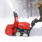 【小型ハイブリッド除雪機】 負荷が高い時の対処　前後進除雪