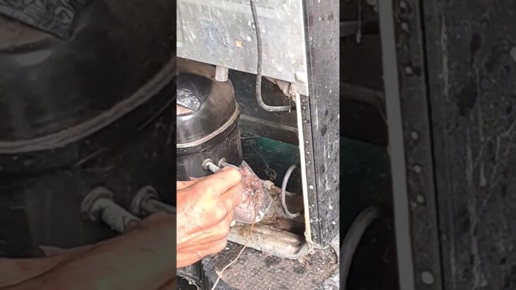 welding fridge compressor pipe