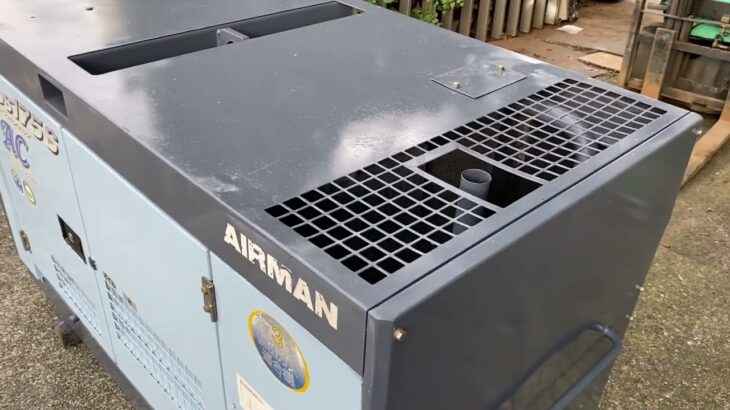 エアマン  AIRMAN  PDS175SC-5C3  エンジンコンプレッサー  美品　良品