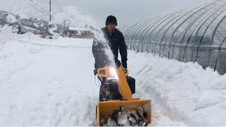 【ハイガー産業】HG-K1101Q【除雪機】【除雪編】除雪機買って実際使ってみました③