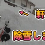 【軒先除雪】特別豪雪地帯の日常　2023年1月4日