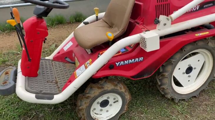 耕運機 ヤンマーアグリカ A-10V そうじ – Cultivator YANMAR