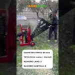 Biotrituratore a trattore Ceccato Tritone Maxi PTO attacco 3 punti