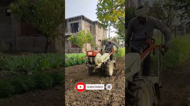 Power Tiller Tractor 🚜🚜 | AgriFarm Vlog | #shorts