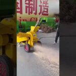 Small wood chipper branch crusher
