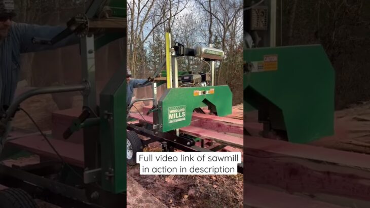 The Woodland Mills Sawmill Cuts With Ease!!!        #woodlandmills #sawmill #homesteading #farmlife