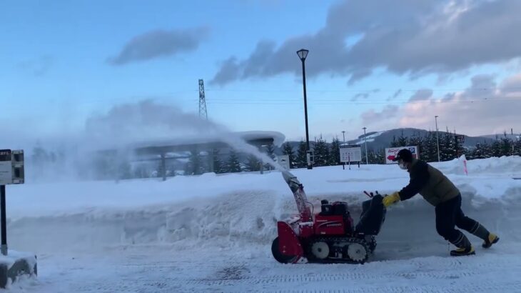 ＃除雪機　＃雪