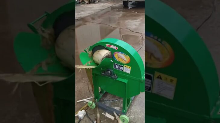 Small Animal feed processing banana tree chopper cutting machine