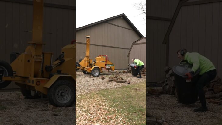 Wood Chipper Prank Gone WRONG 👀 #shorts