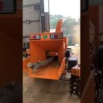 Tree branch crusher machine wood chipper