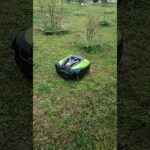 ロボット草刈り経過動画、助かります！ソーラー充電草刈り機の登場