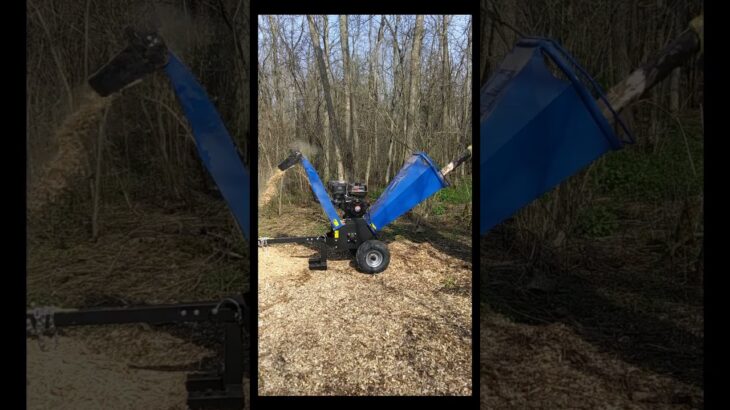 Wood chipper vs bigger log