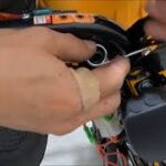 エンジン除雪機　HG K1101Q　【動画】　走行クラッチレバーのバネ交換方法