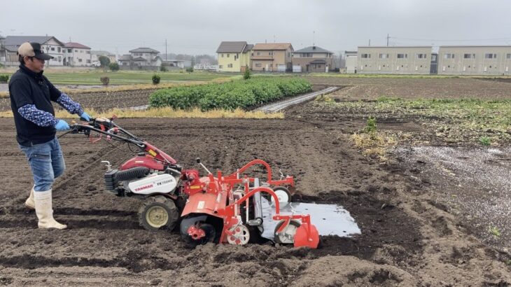 農機具「１台三役」コレさえあれば1人で色んな野菜作りが出来る！マルチ張り機（マルチャー）と全自動移植機の使い方　23/3/23