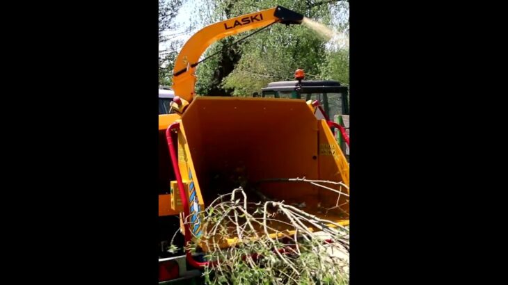 Battery Wood Chipper LASKI   LS160AB #shorts