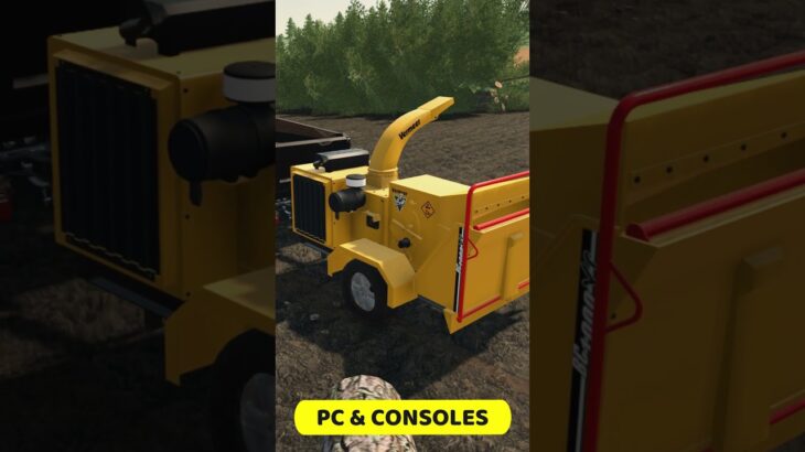 Personal Trailed Woodchipper  #fsminer #farmingsimulator22 #vermeer  #fs22 #mods