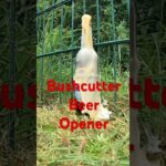 Beer open bushcutter #stihlusa FS450 #beer #lawnmower #beerbottle  #bottleopener  #beerbottle