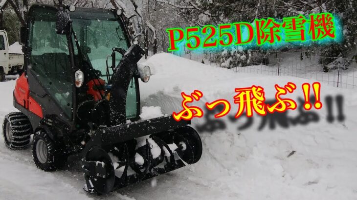 【P525D除雪機仕様❄️】