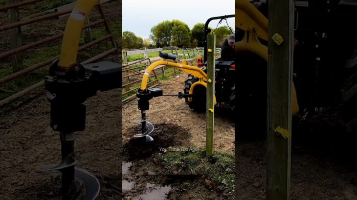 Post Hole Digger / Tractor Operated Augur / Pit Digger #shortsvideo