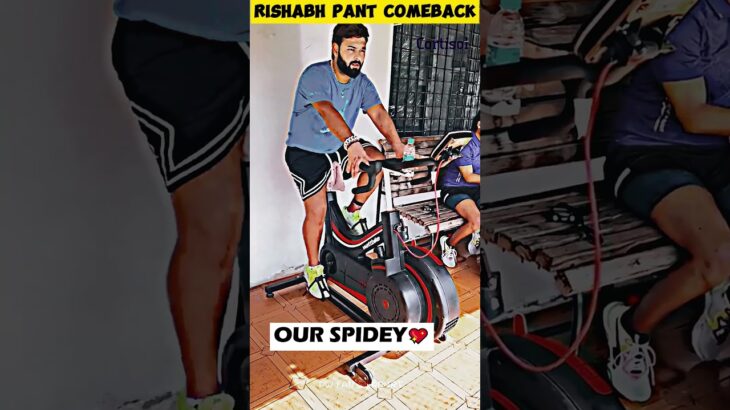 Rishabh Pant Strong Comeback🔥😈 Rishabh Pant Comeback #shorts