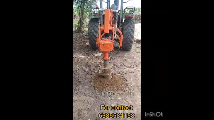 shakthiman post hole digger/ earth auger machine Tindivanam 6385584158 #viralshorts #youtubeshorts