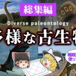 【睡眠用・ゆっくり解説】様々な古代生物　多種多様な生態系　/ディメトロドン/ジャイアントモア/放散虫など【広告最初のみ　途中広告なし】