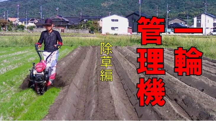 無農薬野菜作りの定番　一輪管理機　除草編  vol.1