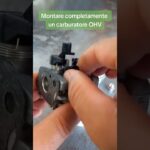 Come rimontare un carburatore OHV rasaerba motozappa motopompa