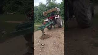 Earth auger machine digger