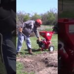 Effortless Limb Cleanup: Harbor Freight Chipper in Action! 🌿🛢️ | DIY Yard Work