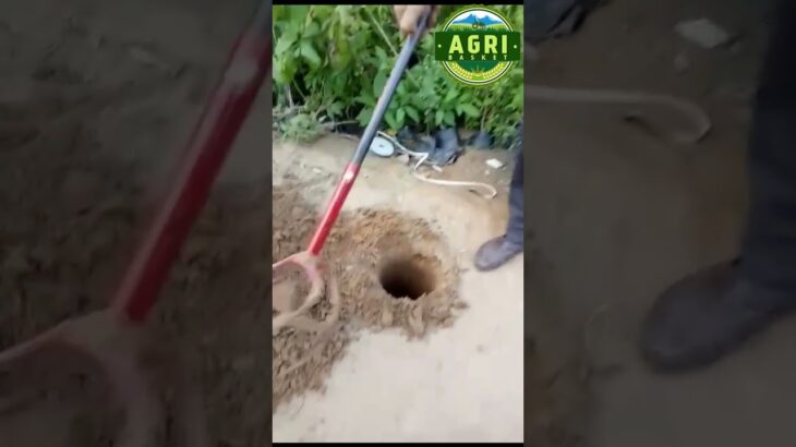 गड्ढा खोदने की देसी जुगाड़,Post Hole Digger,Earth Auger