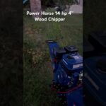 Power Horse 14 hp 4” Wood Chipper