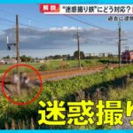 【弁護士解説】 “迷惑撮り鉄”急増中  無断侵入考えられる罪とは？ 鉄道会社のホンネは【めざまし８ニュース】