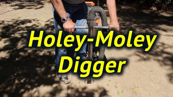 Super Fast Holey-Moley Fence Post Hole Digger